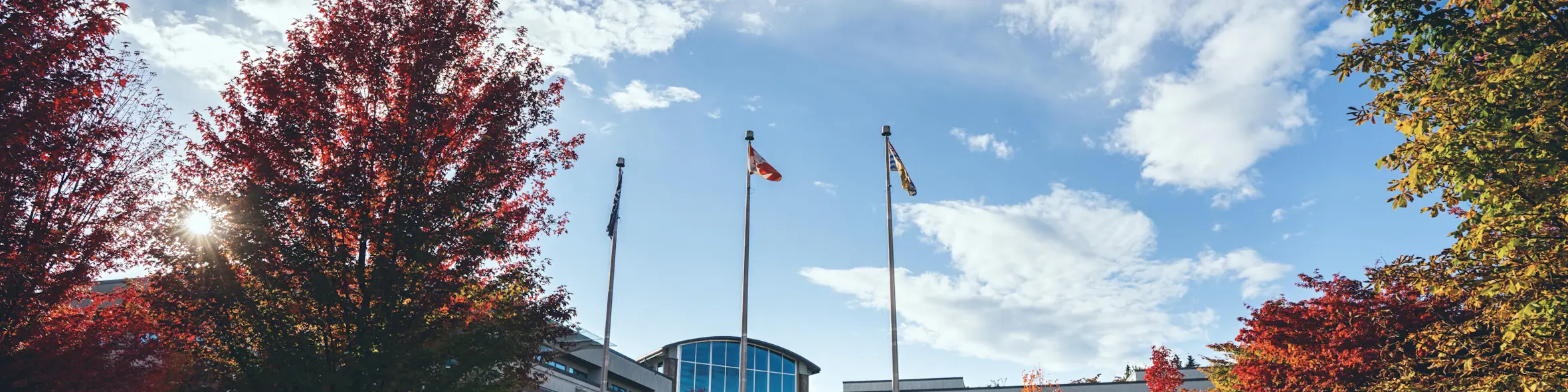 Douglas College campus view