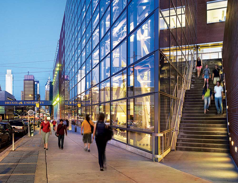 Drexel University campus view