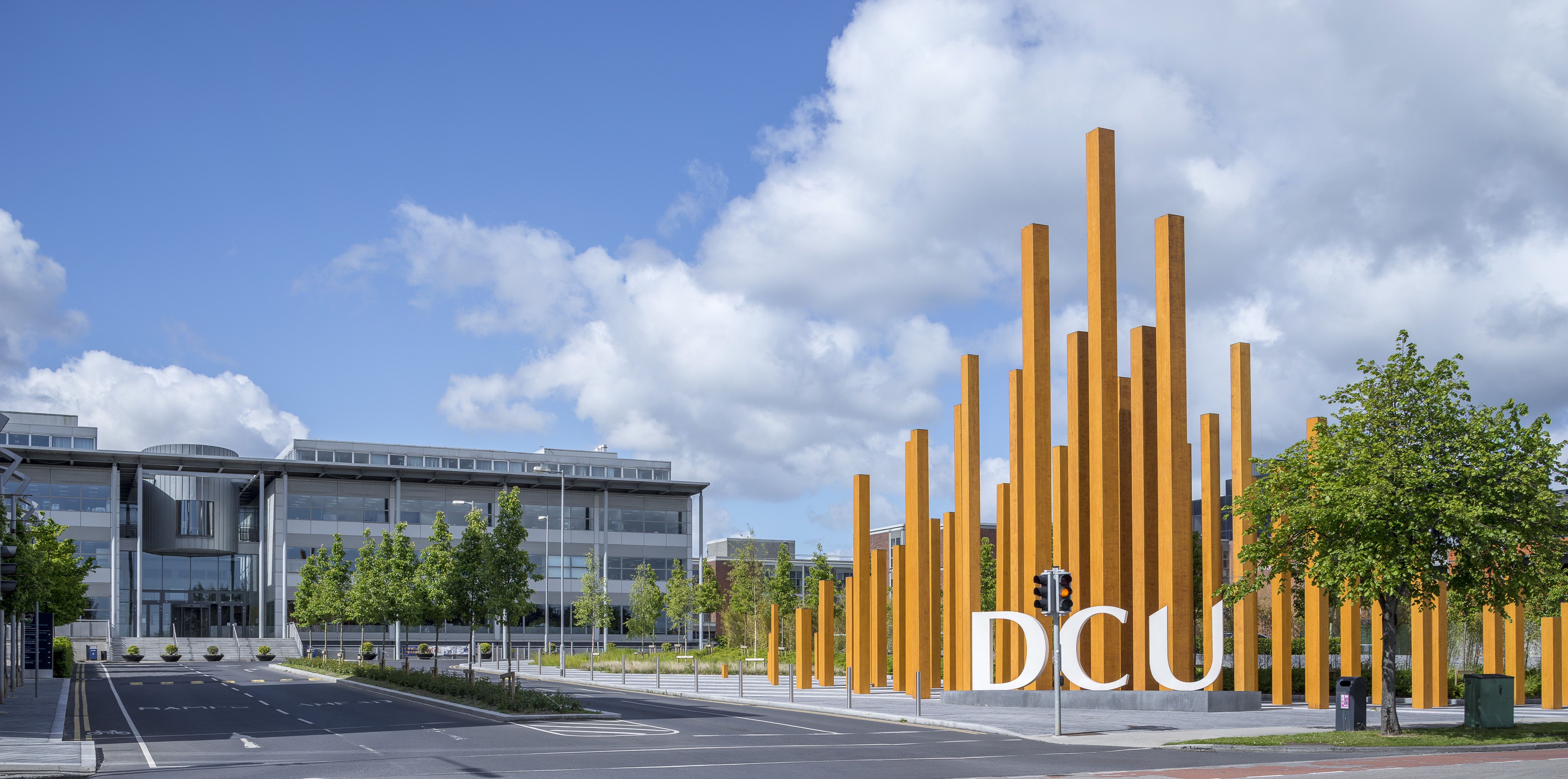 Dublin City University campus view