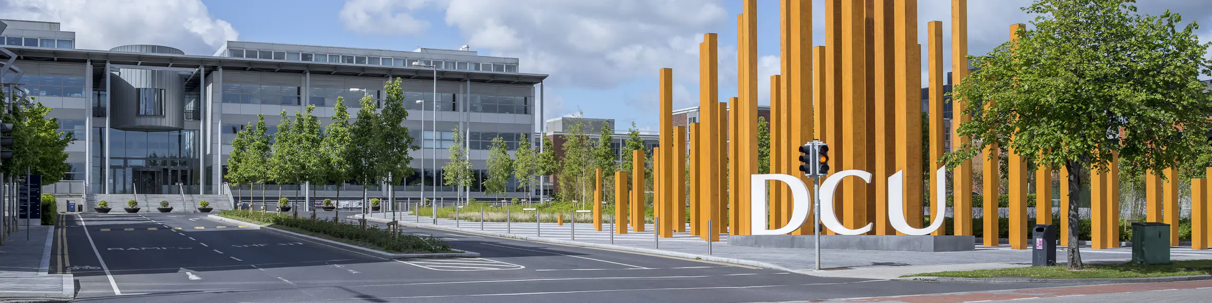 Dublin City University campus view