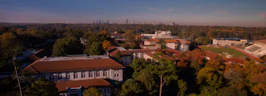 Emory University campus view