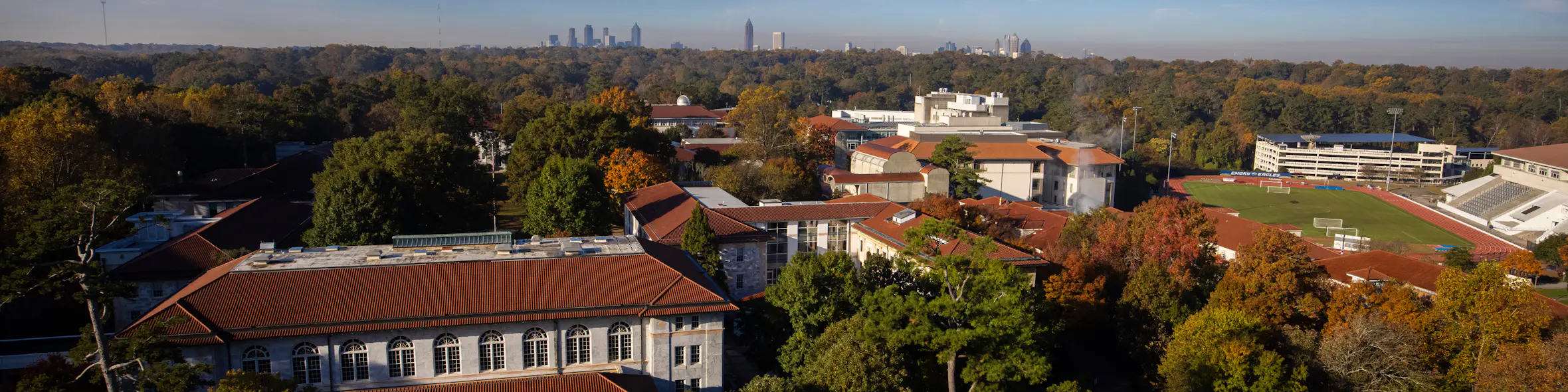 Emory University campus view