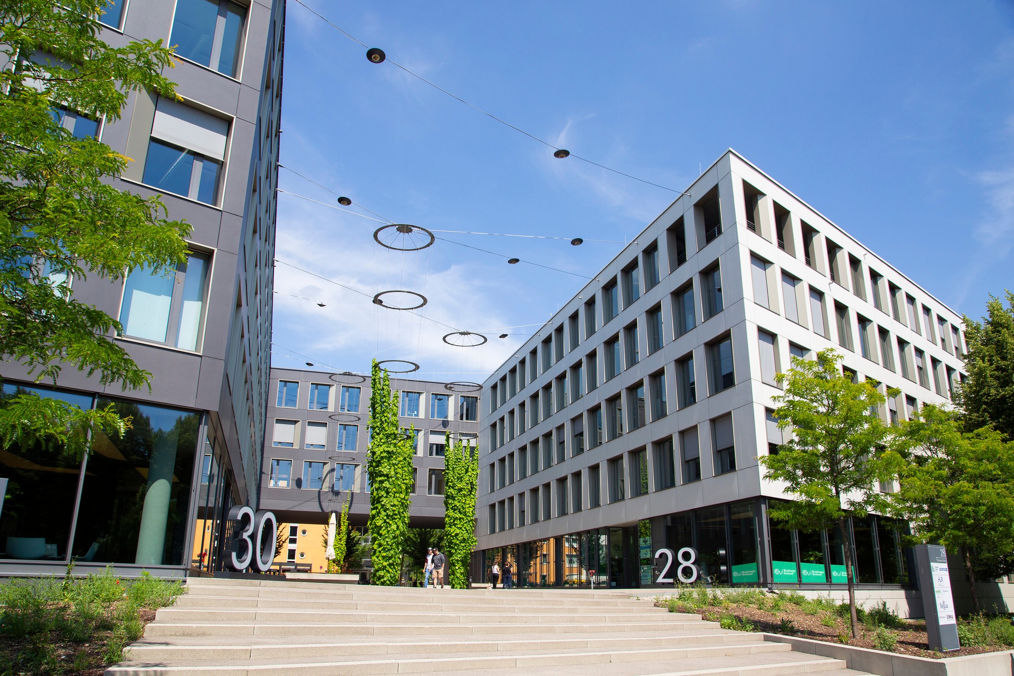 EU Business School Munich campus view