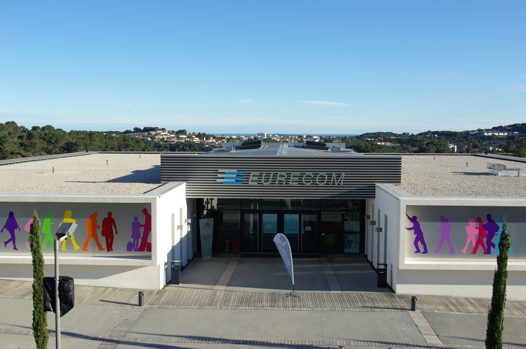 EURECOM campus view