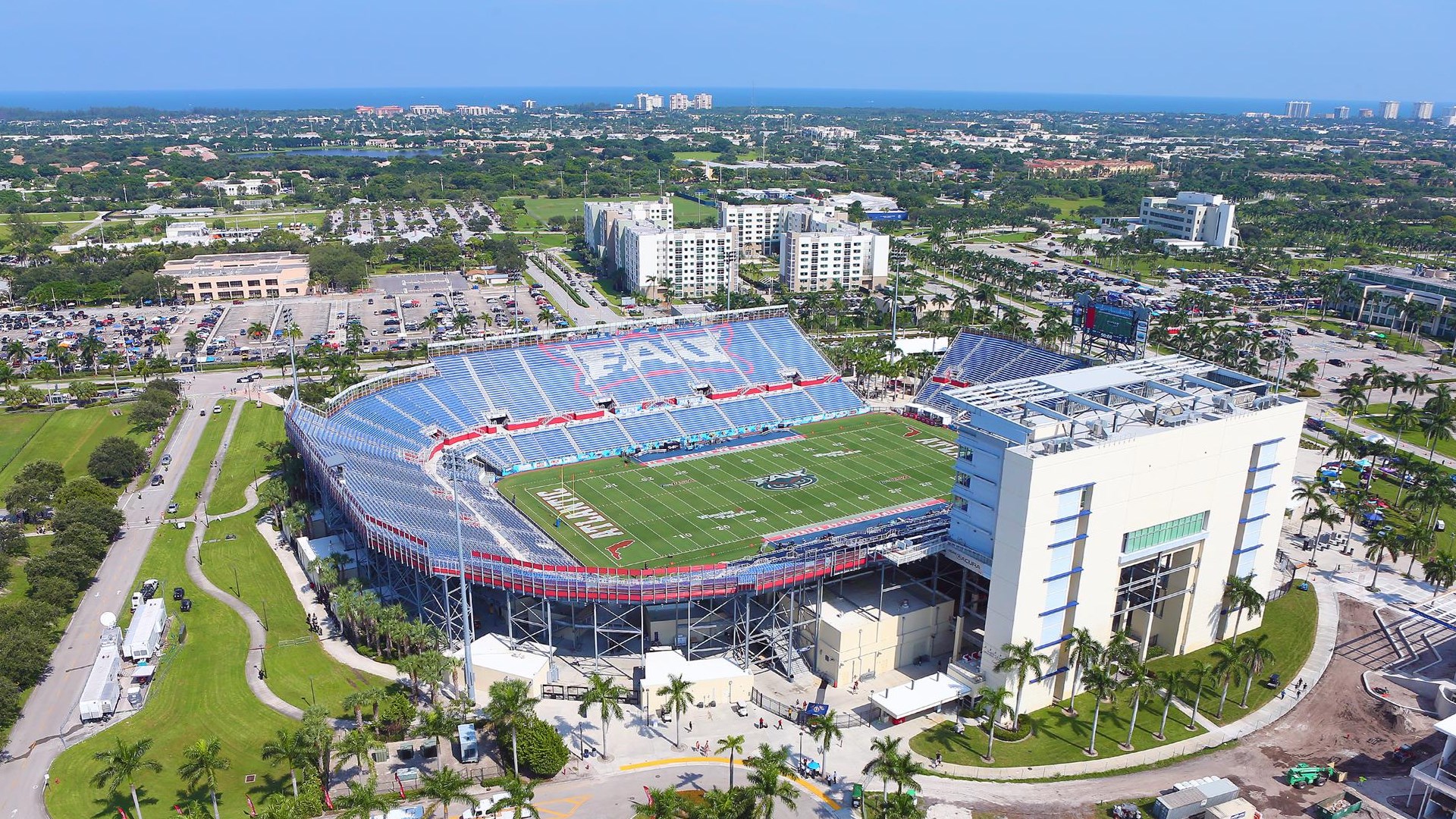 Florida Atlantic University campus view
