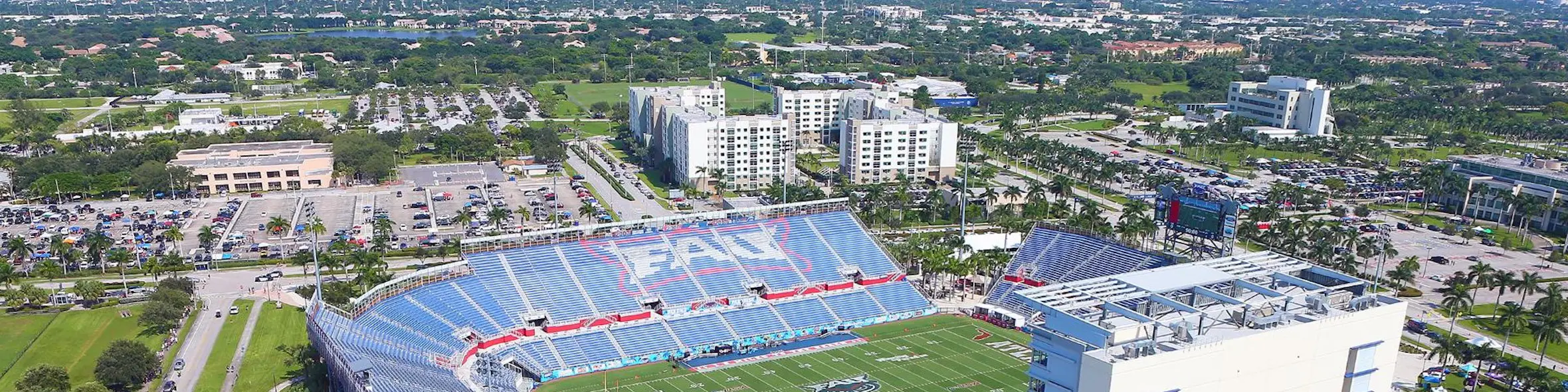 Florida Atlantic University campus view