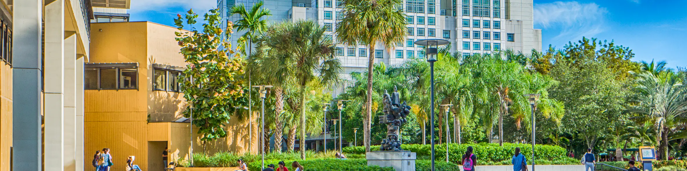Florida International University campus view
