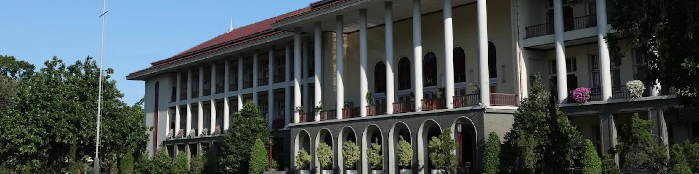 Gadjah Mada University campus view