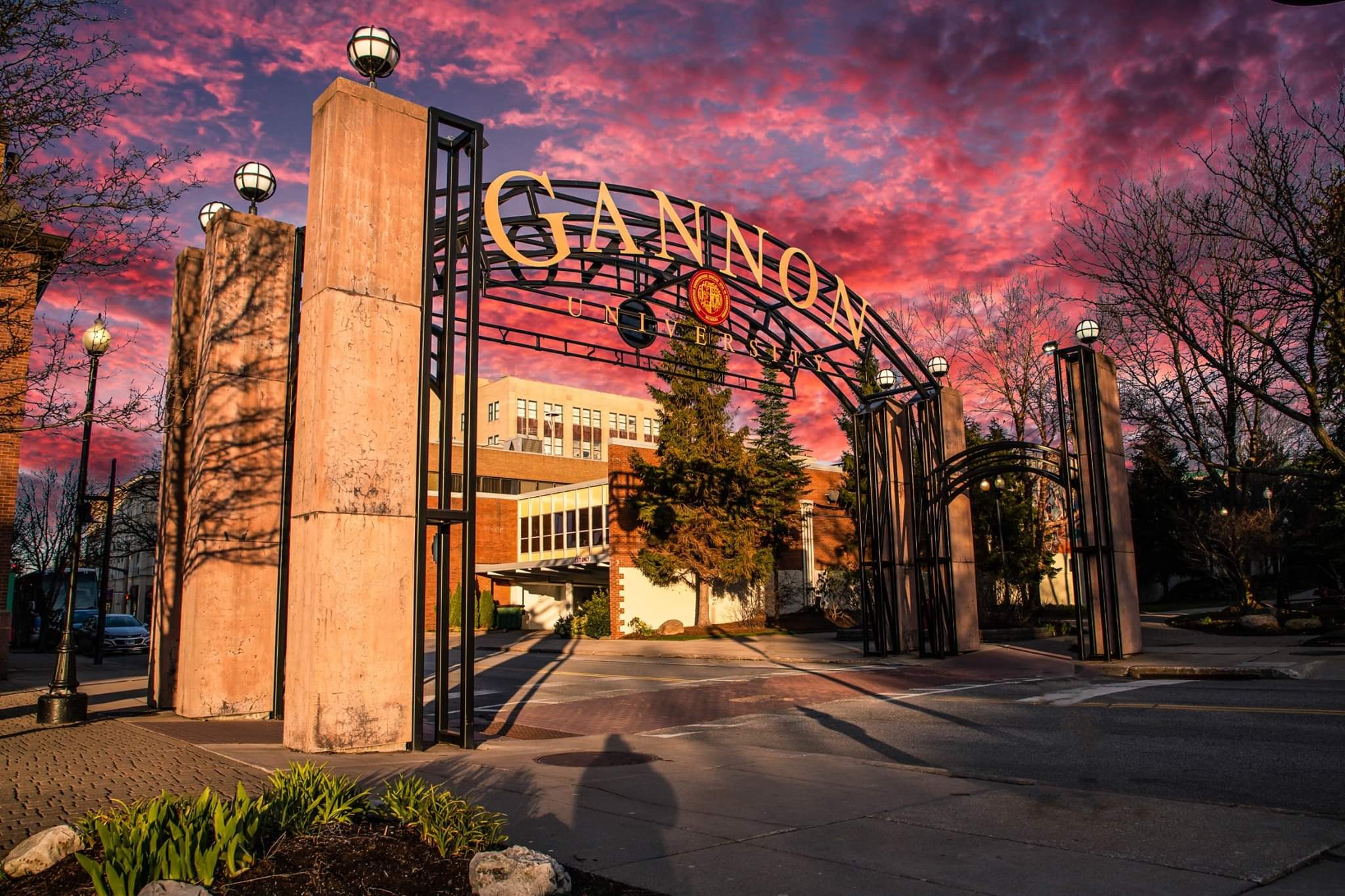 Gannon University campus view