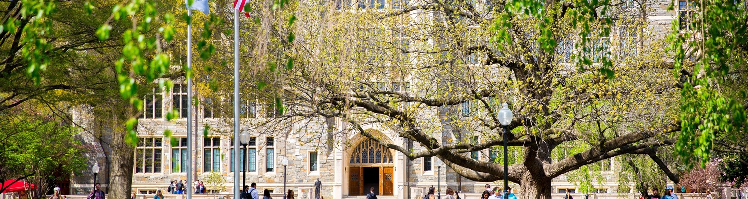 Georgetown University campus view