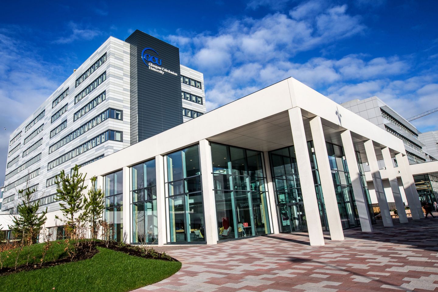 Glasgow Caledonian University campus view