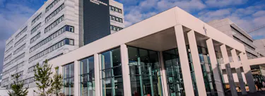 Glasgow Caledonian University campus view