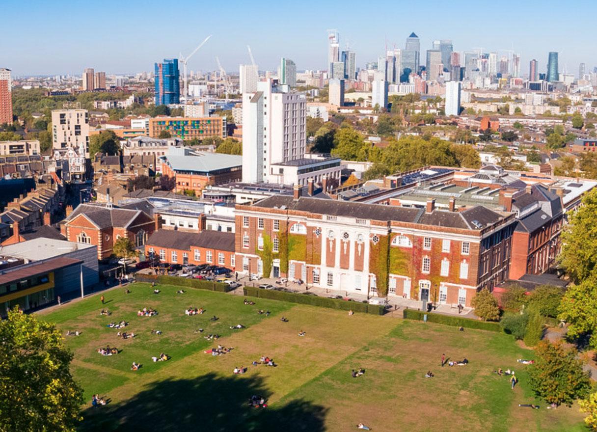 Goldsmiths, University of London campus view