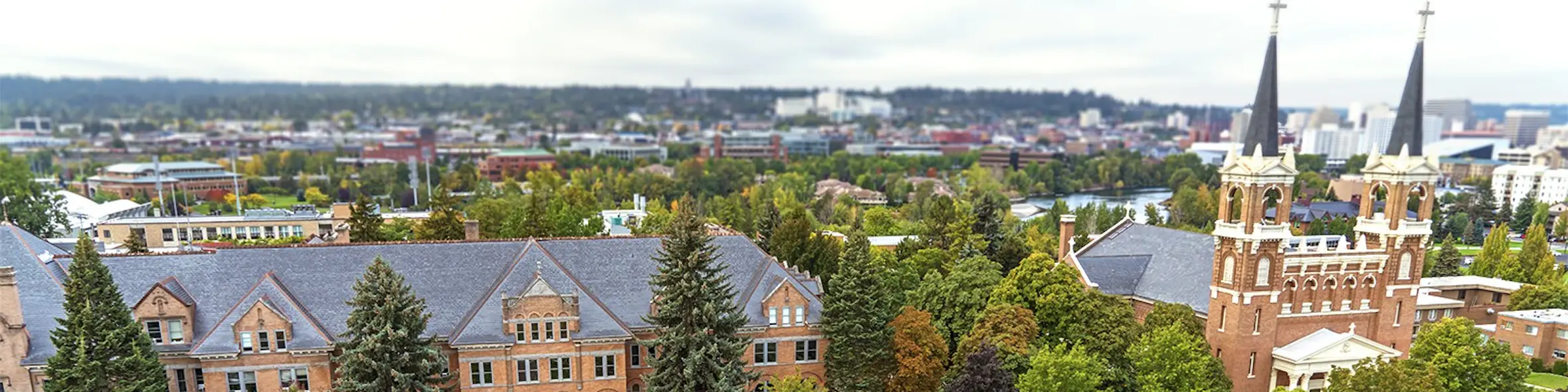 Gonzaga University campus view