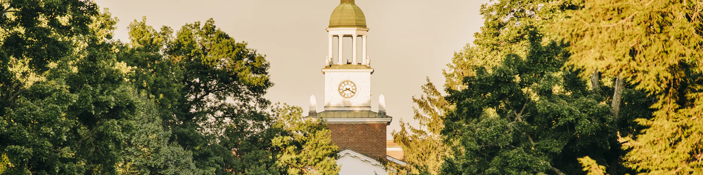 Hanover College campus view