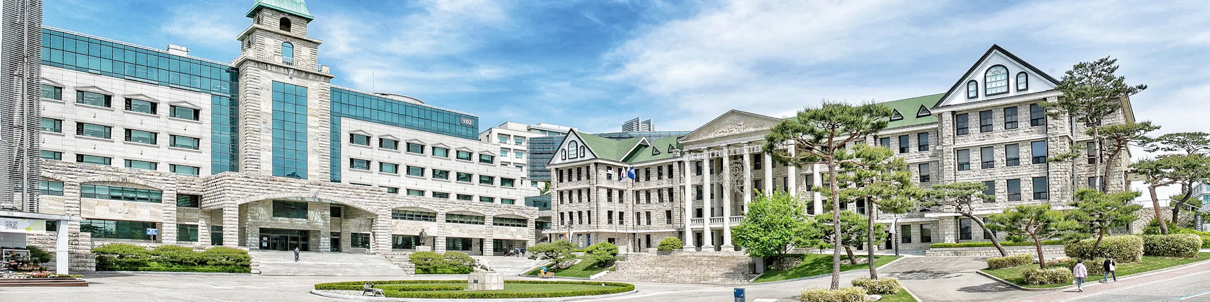 Hanyang University campus view