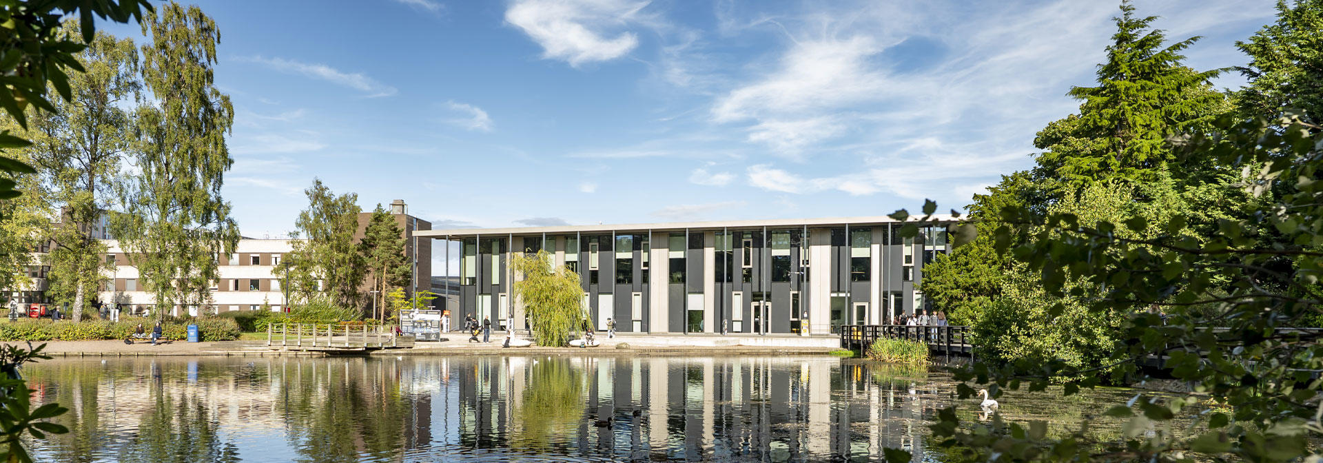 Heriot-Watt University campus view