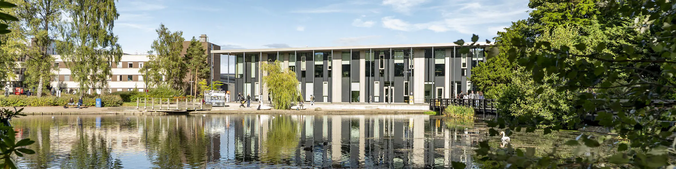 Heriot-Watt University campus view