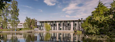 Heriot-Watt University campus view
