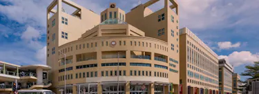 Hong Kong Baptist University campus view
