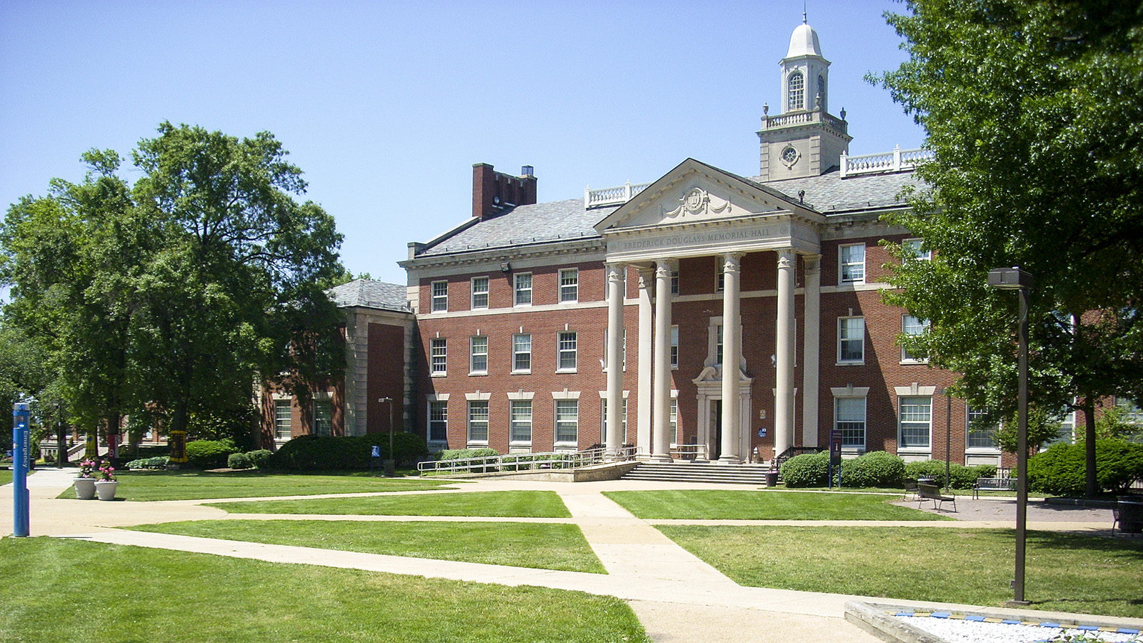 Howard University campus view