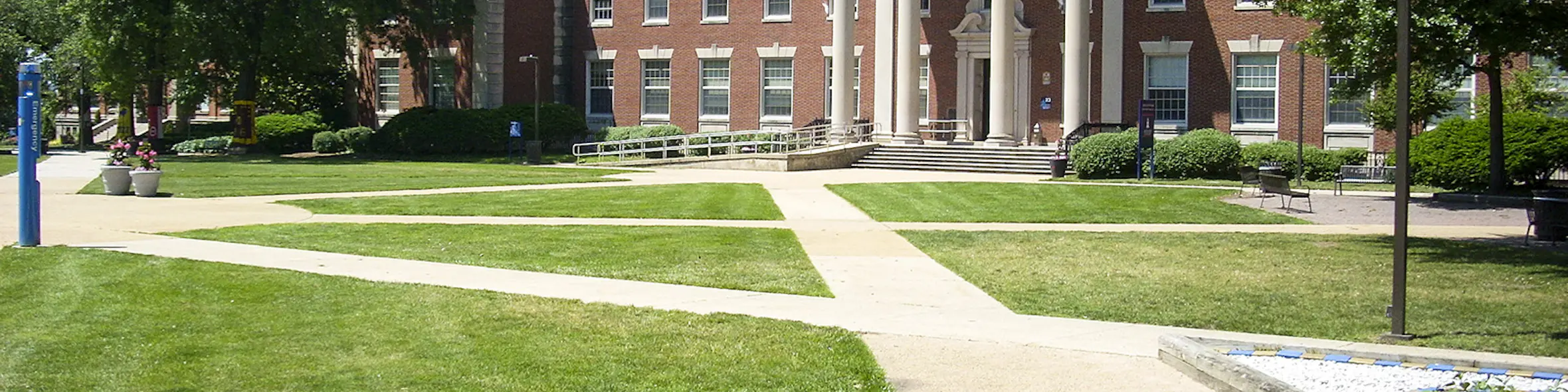 Howard University campus view