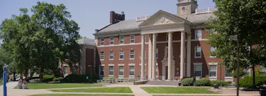 Howard University campus view