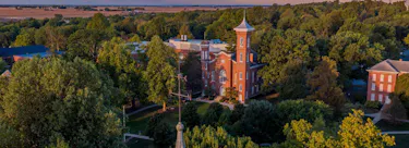 Illinois College campus view