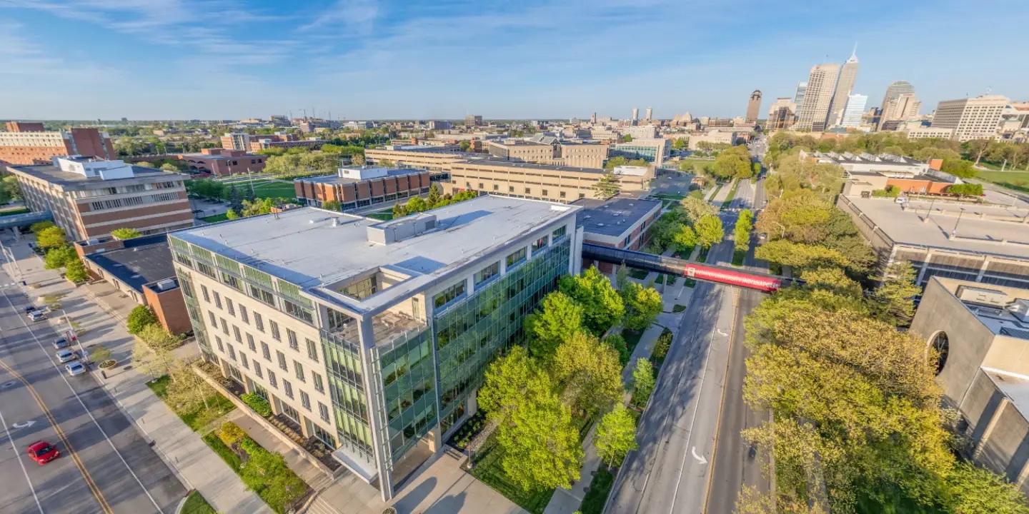 Indiana University, Indianapolis campus view