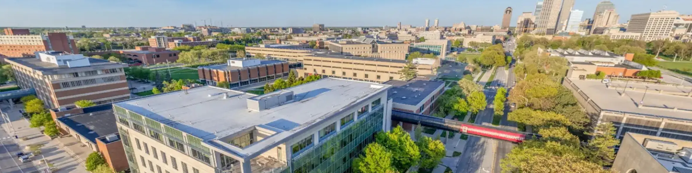 Indiana University, Indianapolis campus view