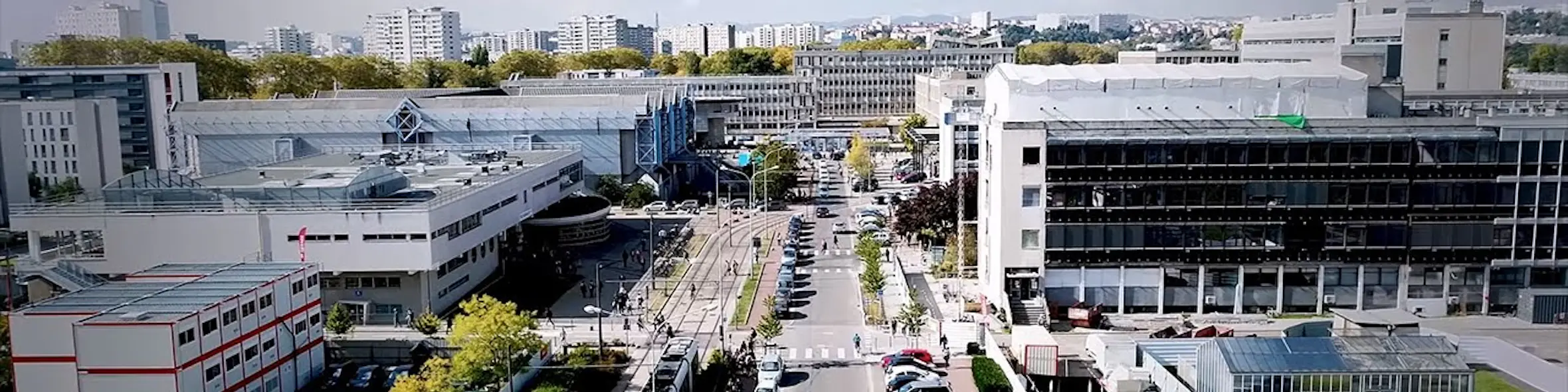 Institut National des Sciences Appliquées de Lyon (INSA) campus view