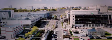 Institut National des Sciences Appliquées de Lyon (INSA) campus view