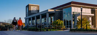 James Madison University campus view