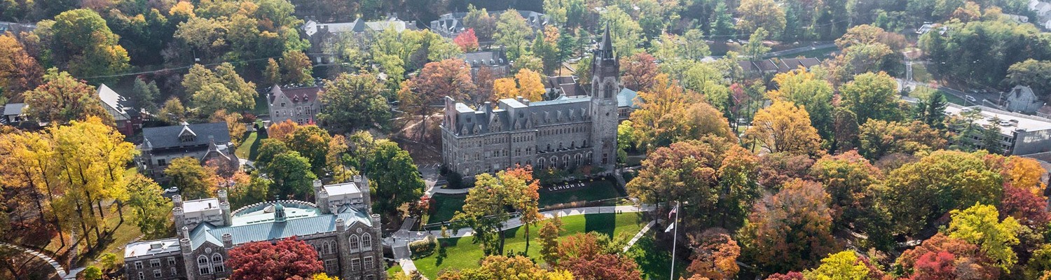 Lehigh University campus view