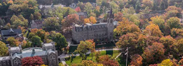 Lehigh University campus view