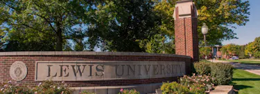 Lewis University campus view