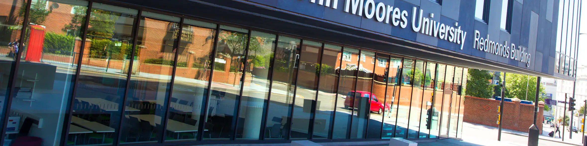 Liverpool John Moores University campus view