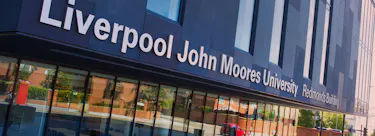Liverpool John Moores University campus view