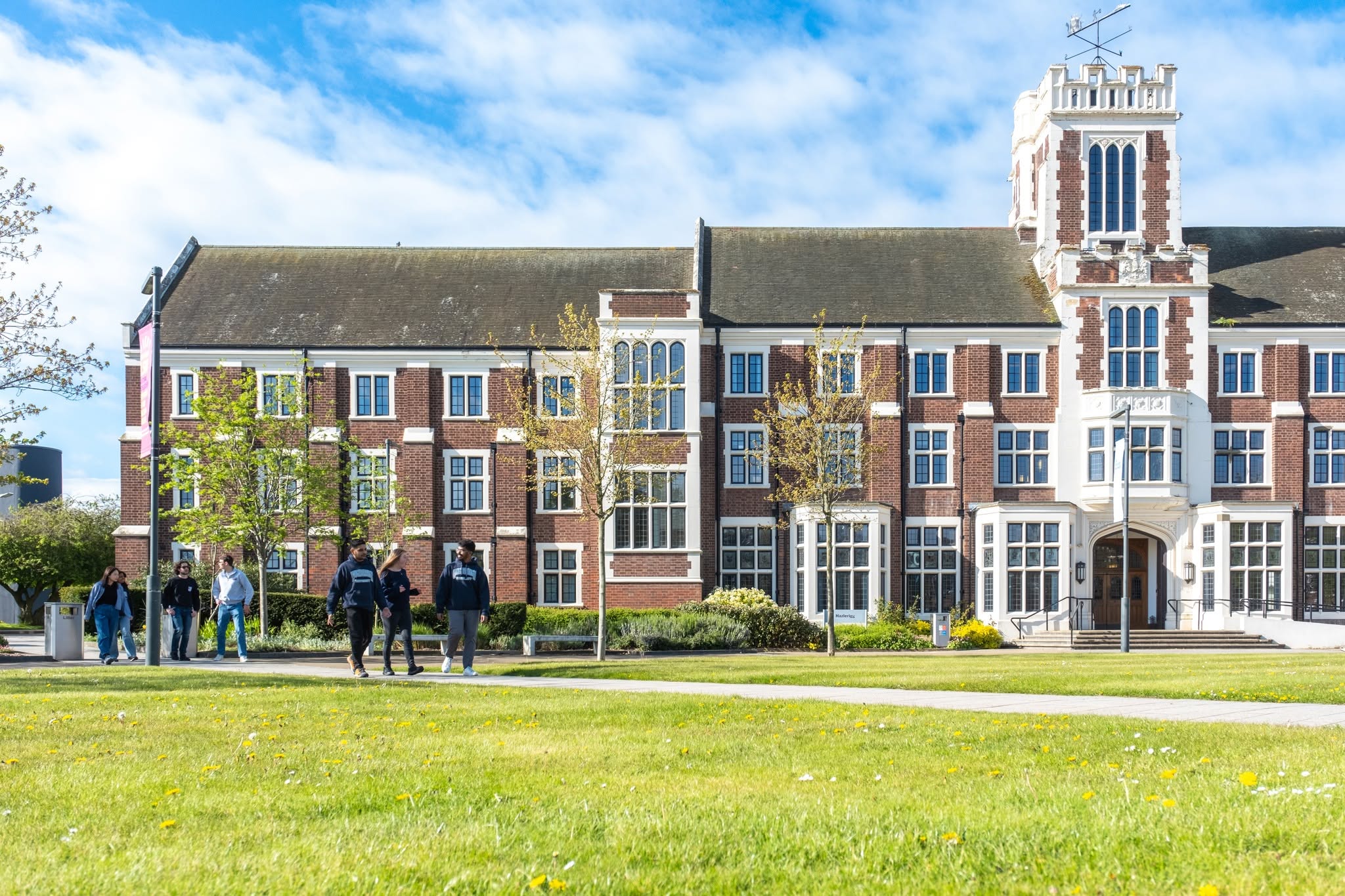 Loughborough University campus view