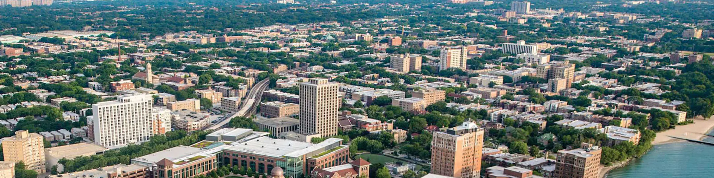 Loyola University Chicago campus view