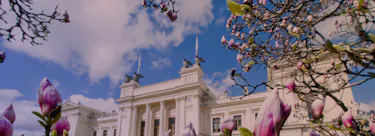 Lund University campus view