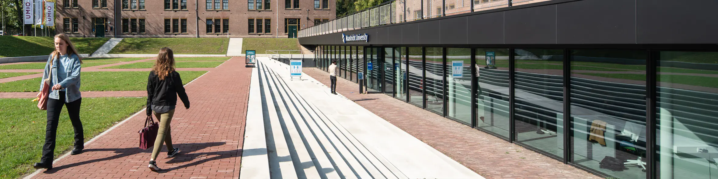 Maastricht University campus view