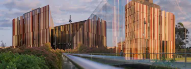 Macquarie University campus view