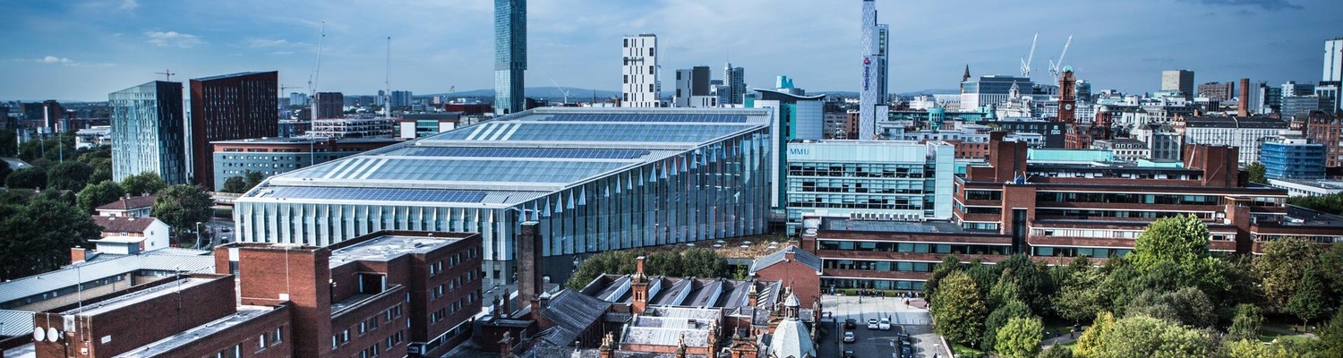 Manchester Metropolitan University campus view