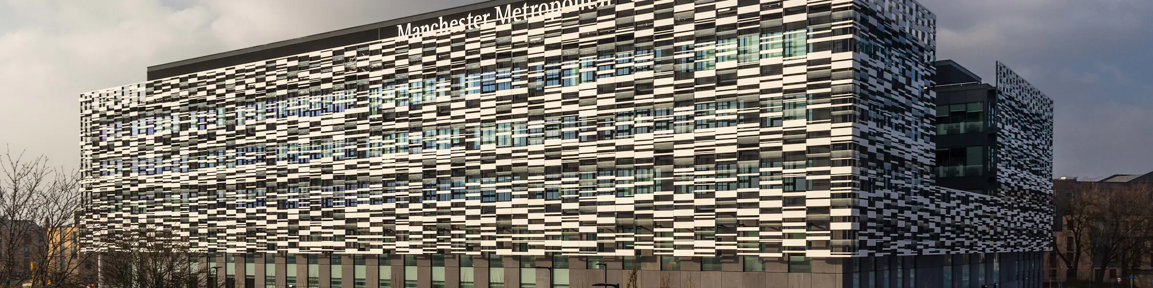 Manchester Metropolitan University campus view