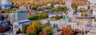 McGill University campus view