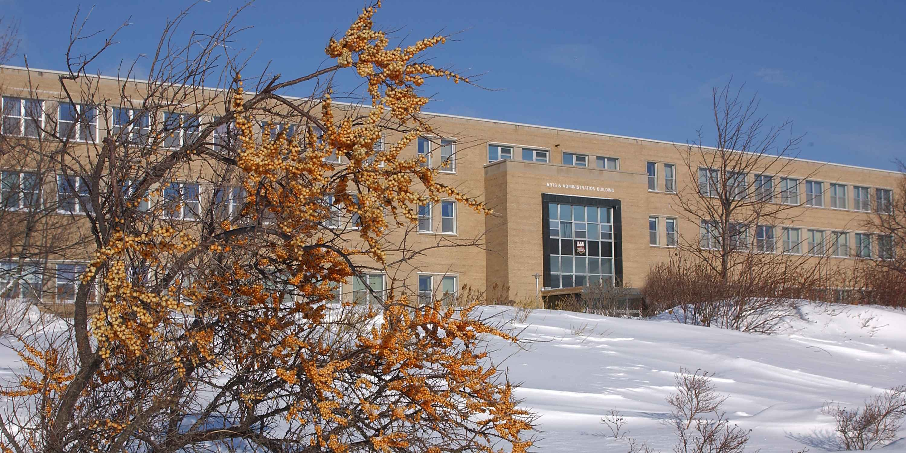 Memorial University of Newfoundland campus view