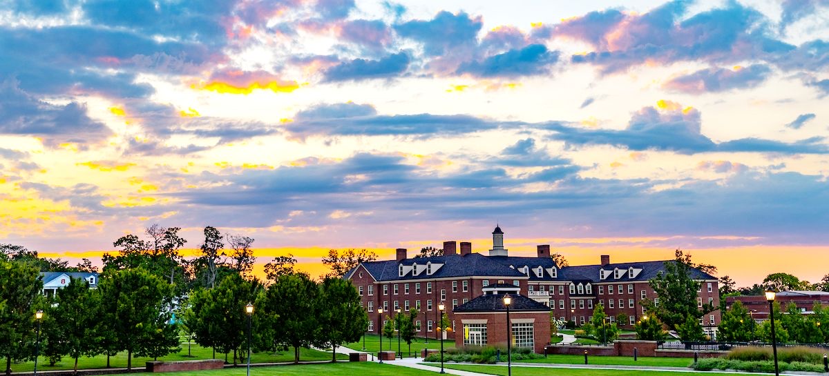 Miami University campus view