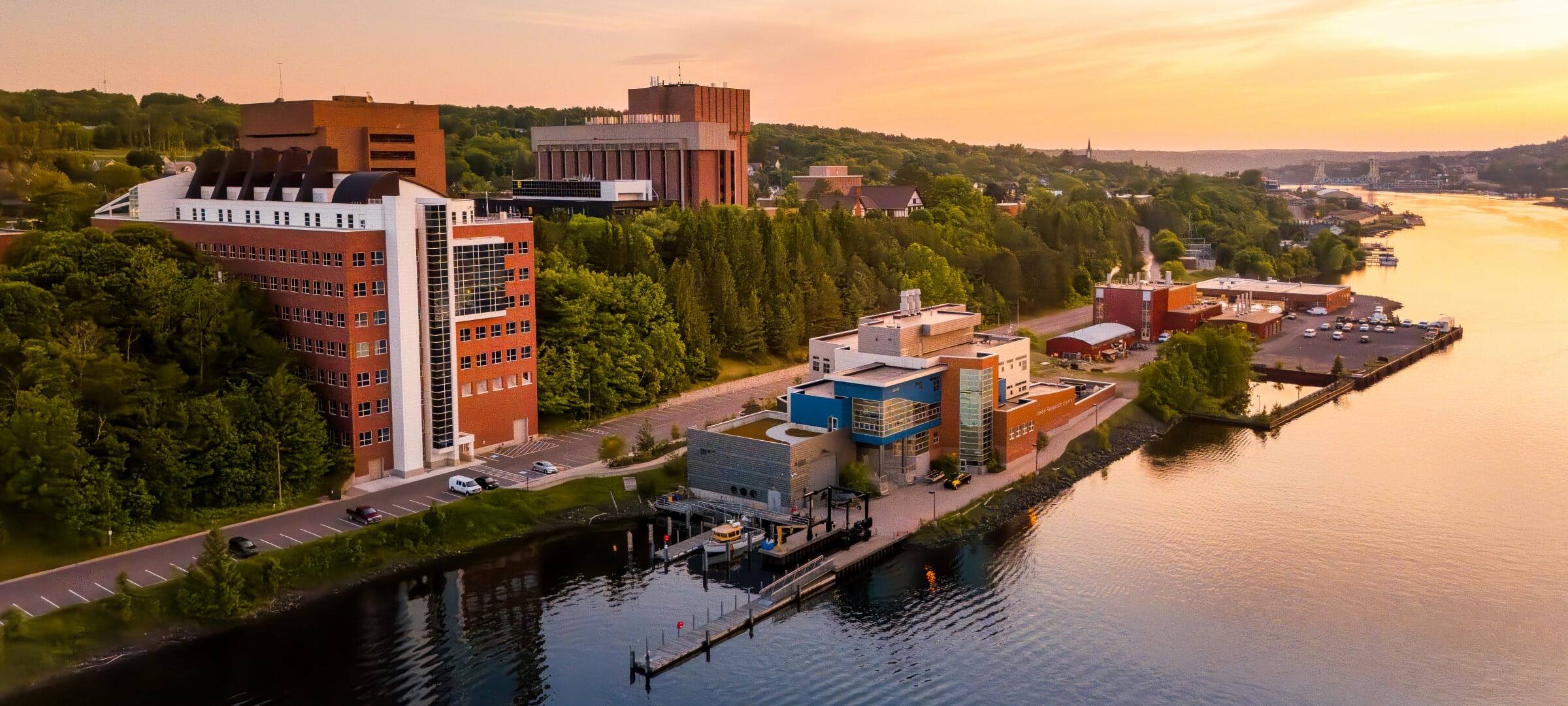 Michigan Technological University campus view