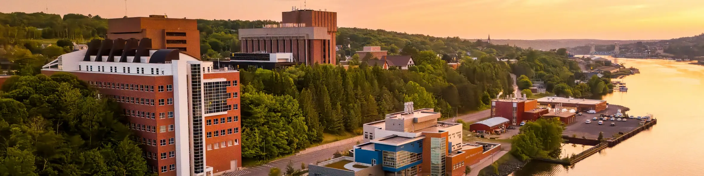 Michigan Technological University campus view